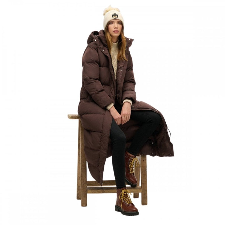 Superdry Maxi Hooded Puffer Coat