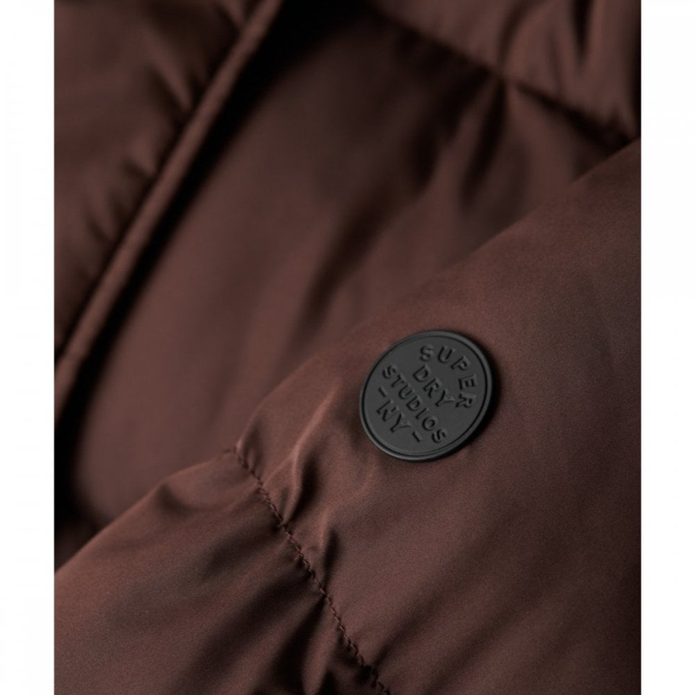 Superdry Maxi Hooded Puffer Coat