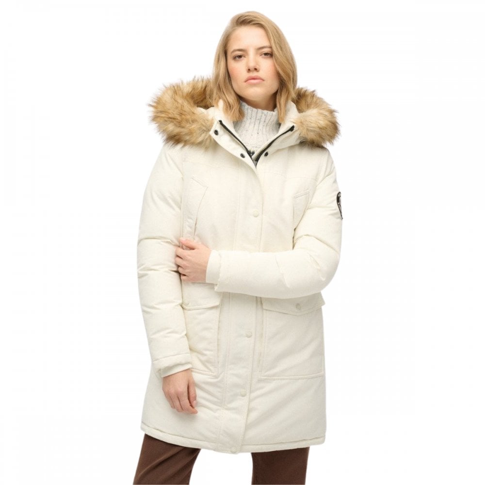 Superdry Everest Faux Fur Parka Coat