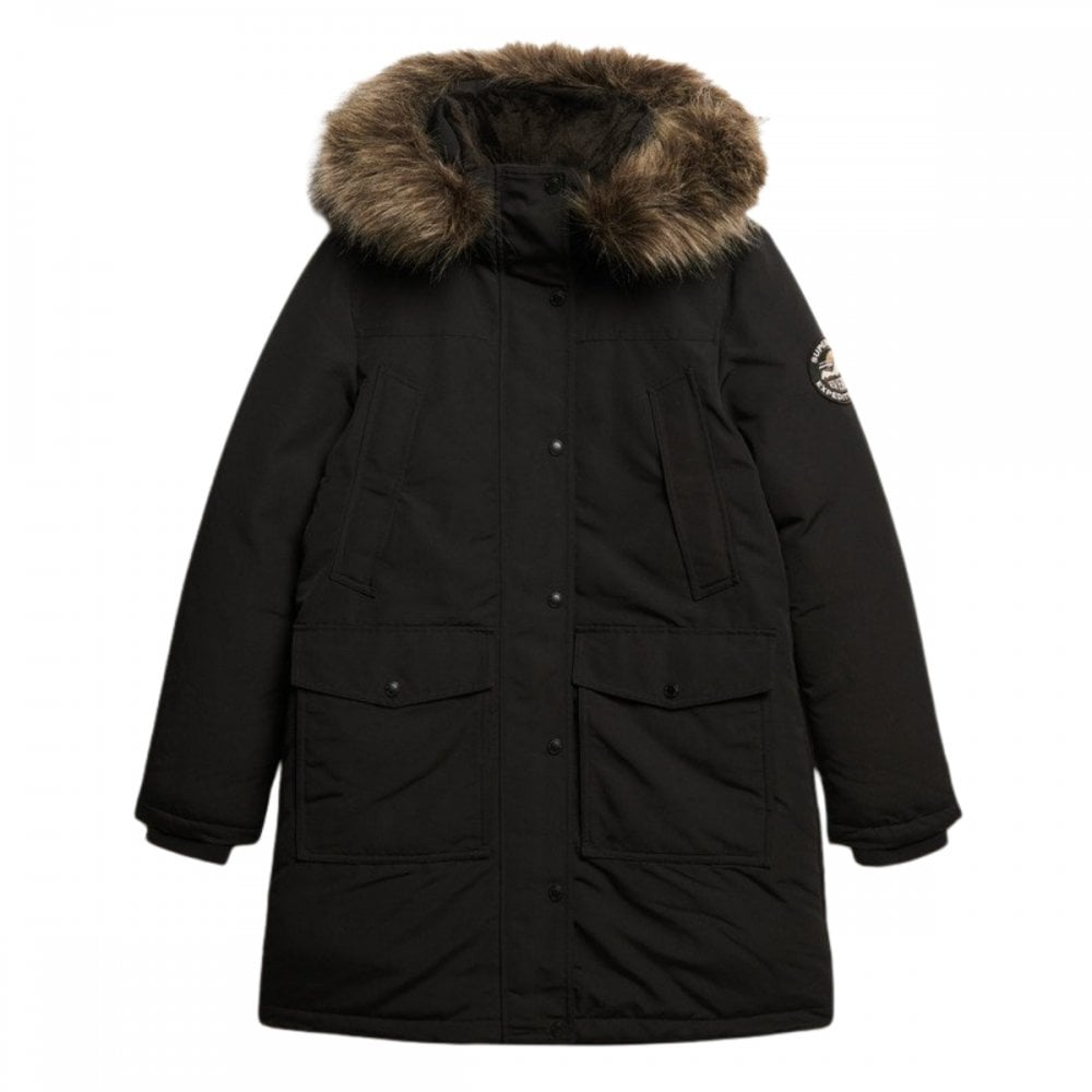 Superdry Everest Faux Fur Parka Coat