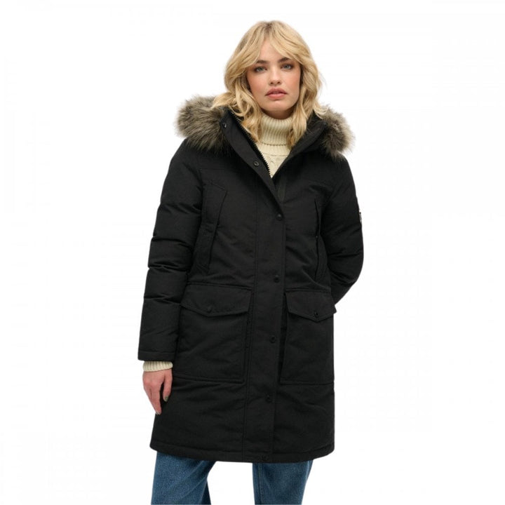 Superdry Everest Faux Fur Parka Coat