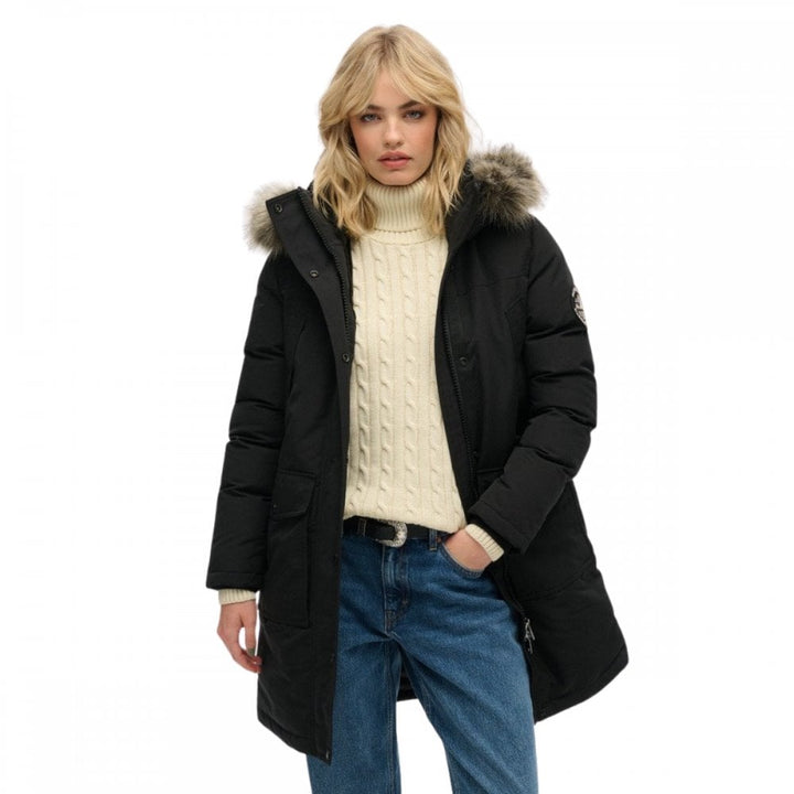 Superdry Everest Faux Fur Parka Coat