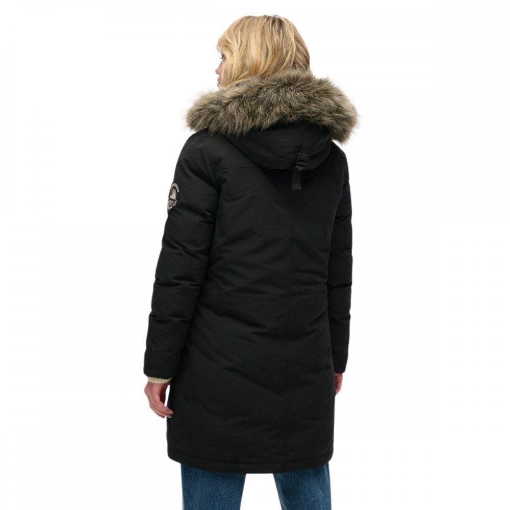 Superdry Everest Faux Fur Parka Coat