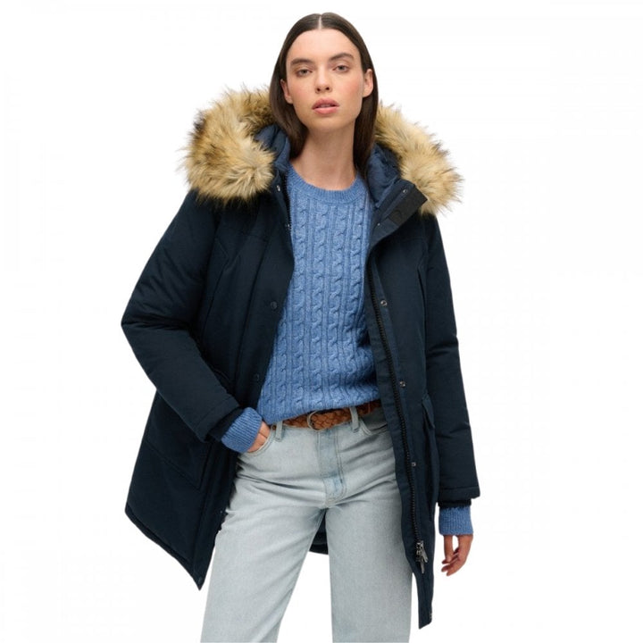 Superdry Everest Faux Fur Parka Coat