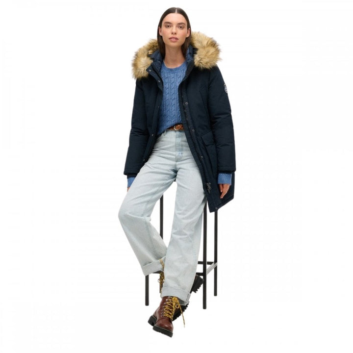 Superdry Everest Faux Fur Parka Coat