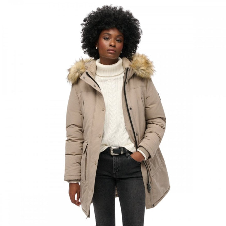 Superdry Everest Faux Fur Parka Coat