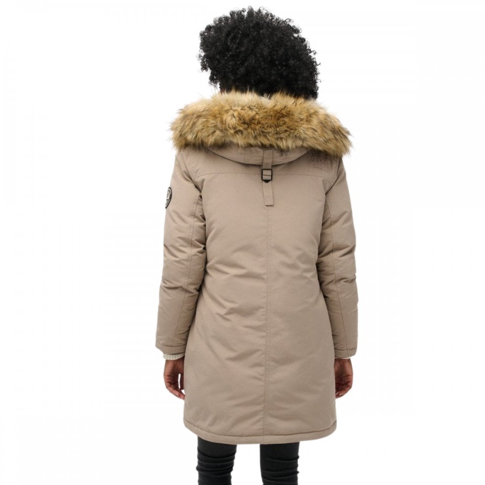 Superdry Everest Faux Fur Parka Coat