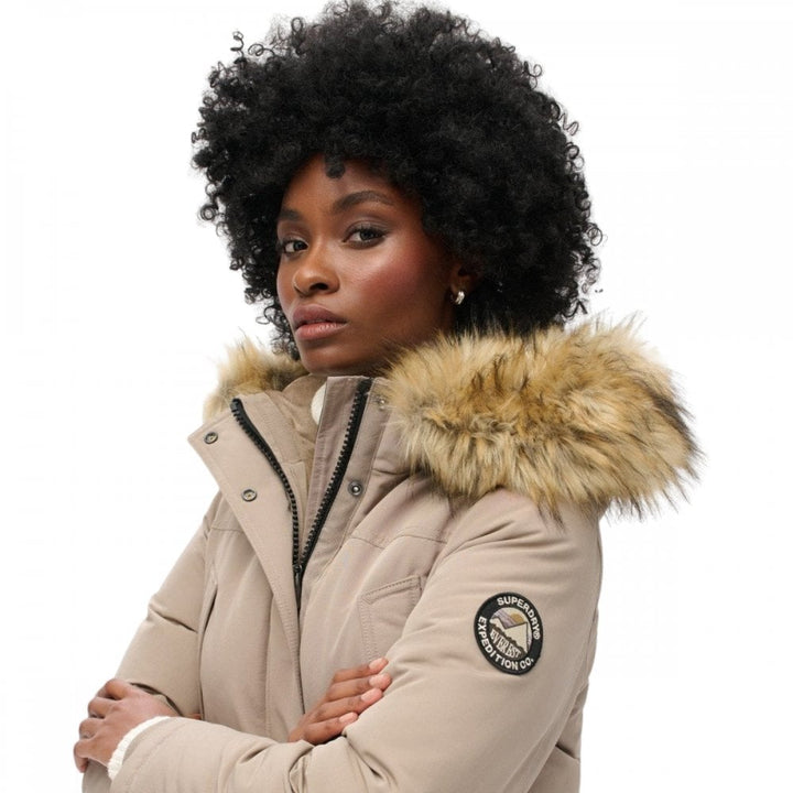 Superdry Everest Faux Fur Parka Coat