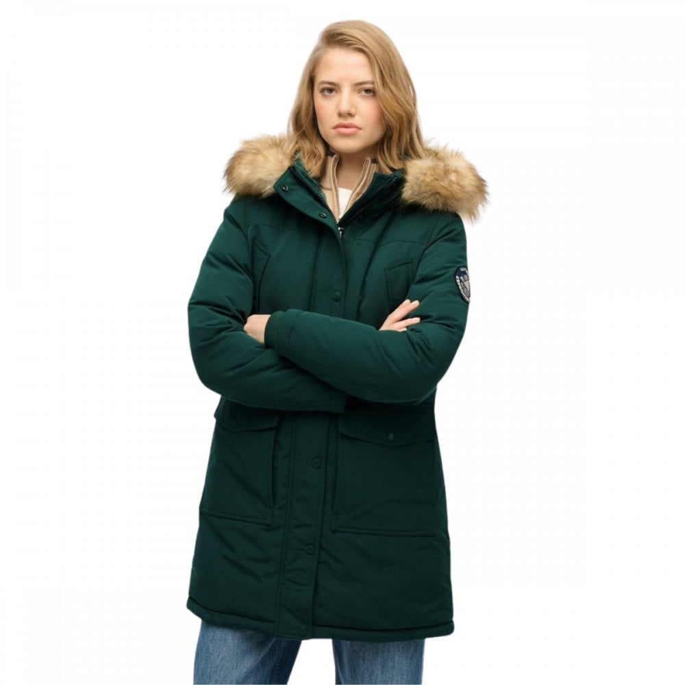 Superdry Everest Faux Fur Parka Coat