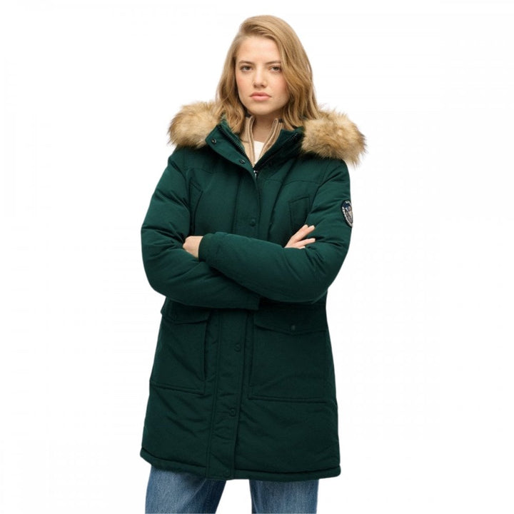 Superdry Everest Faux Fur Parka Coat