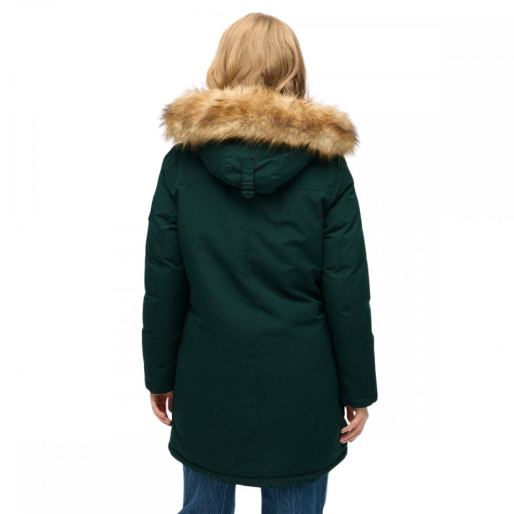 Superdry Everest Faux Fur Parka Coat