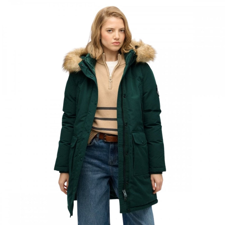 Superdry Everest Faux Fur Parka Coat
