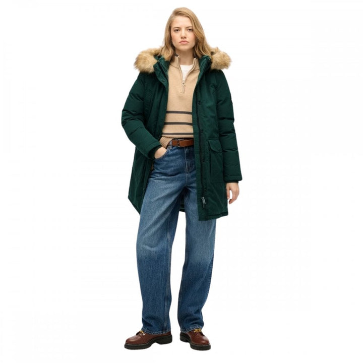 Superdry Everest Faux Fur Parka Coat