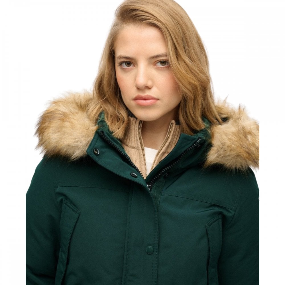 Superdry Everest Faux Fur Parka Coat