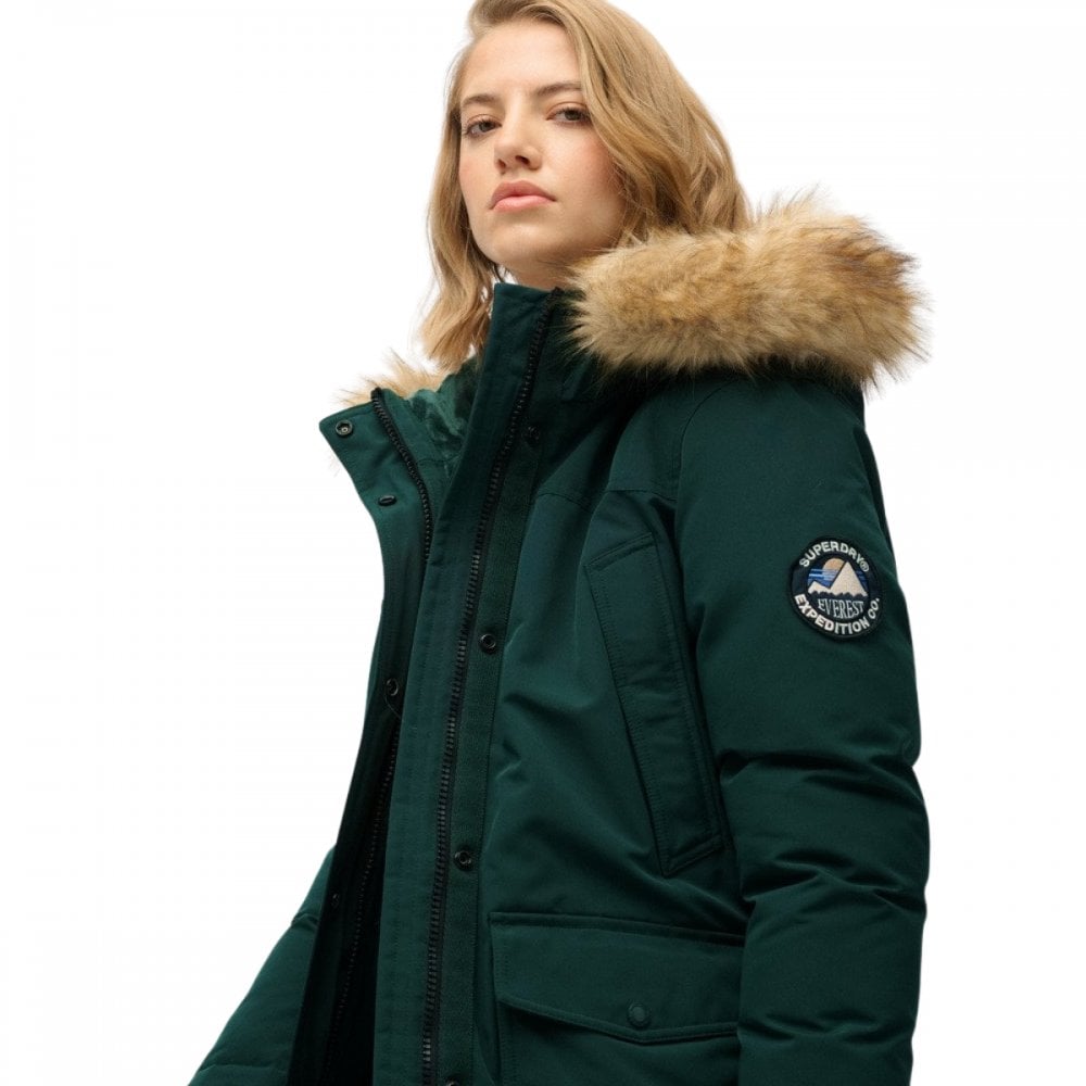 Superdry Everest Faux Fur Parka Coat