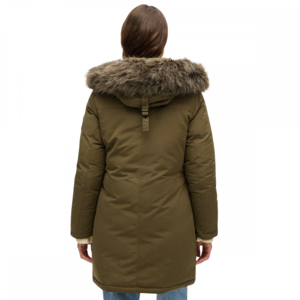 Superdry Everest Faux Fur Parka Coat
