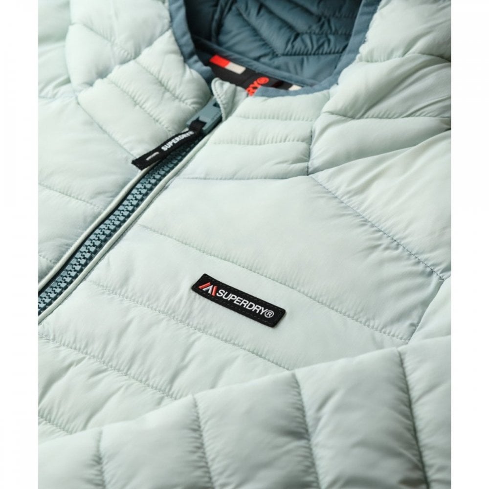 Superdry Hooded Fuji Lite Mid Length Padded Jacket