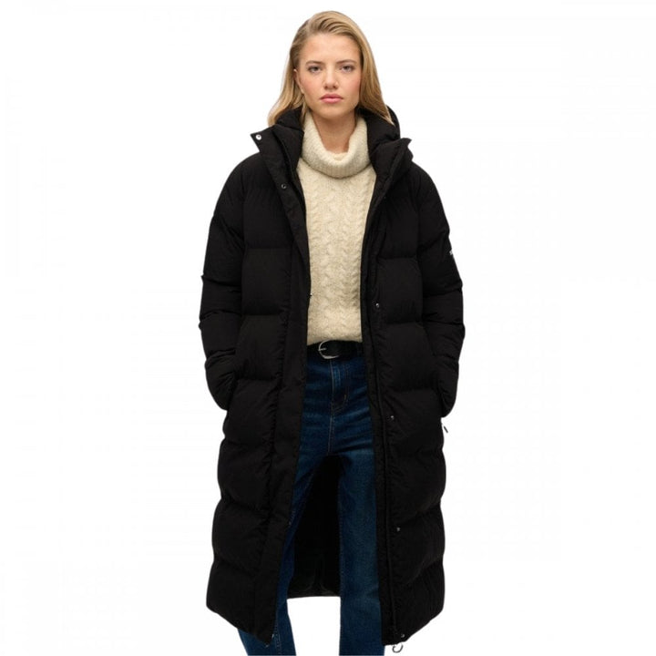 Superdry Hooded Longline Puffer Jacket