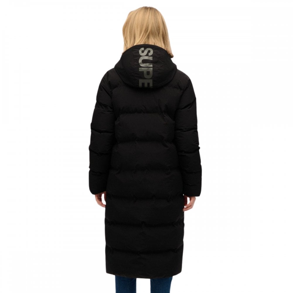 Superdry Hooded Longline Puffer Jacket