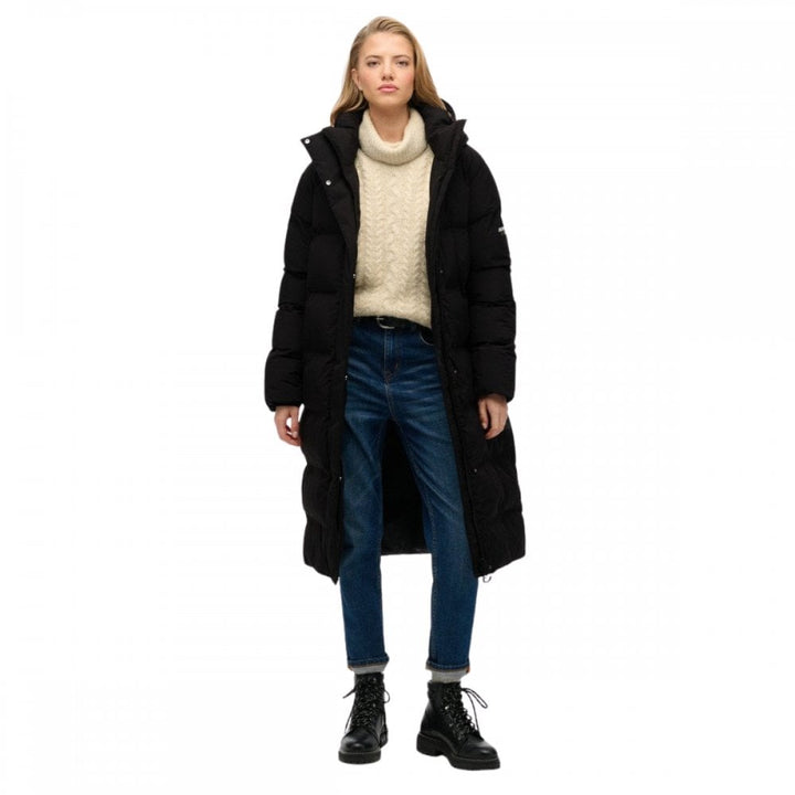 Superdry Hooded Longline Puffer Jacket