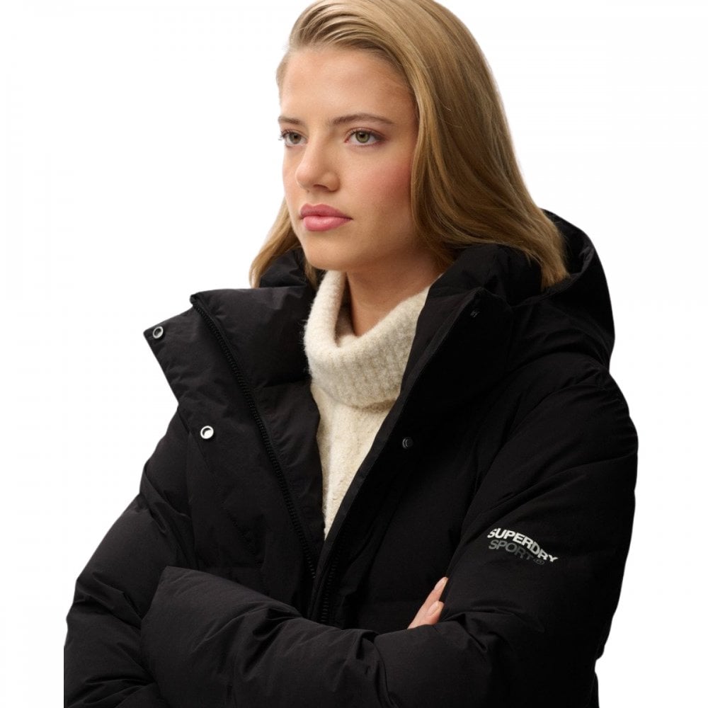 Superdry Hooded Longline Puffer Jacket