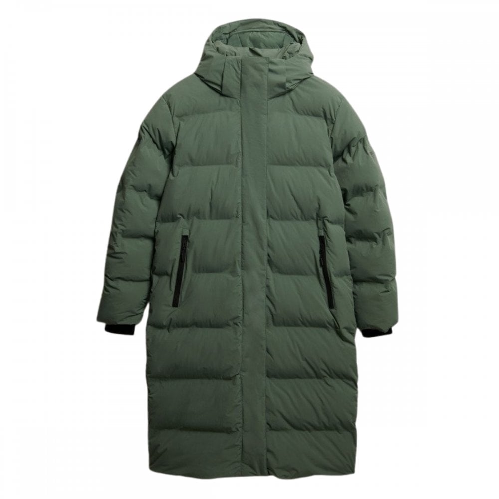 Superdry Hooded Longline Puffer Jacket