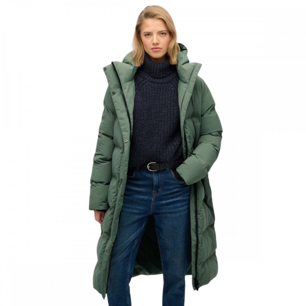 Superdry Hooded Longline Puffer Jacket