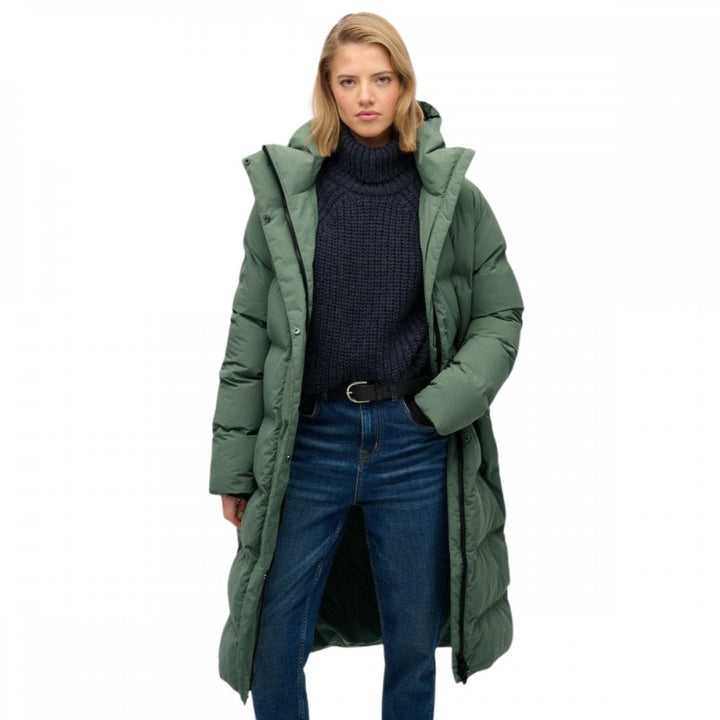 Superdry Hooded Longline Puffer Jacket