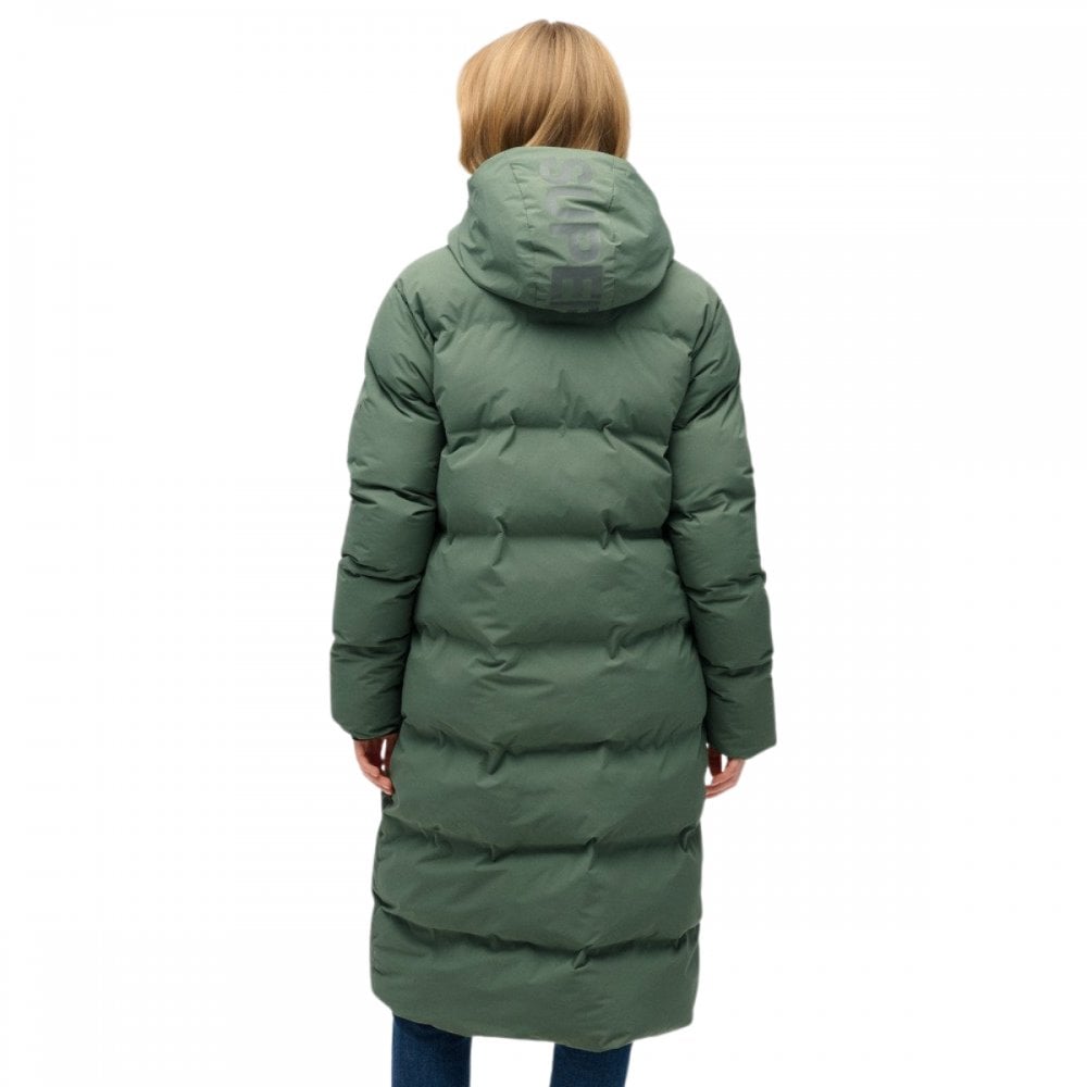 Superdry Hooded Longline Puffer Jacket