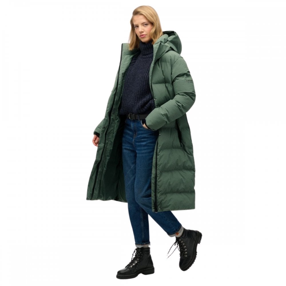 Superdry Hooded Longline Puffer Jacket