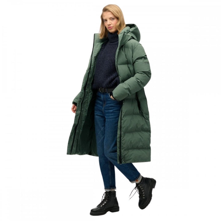 Superdry Hooded Longline Puffer Jacket