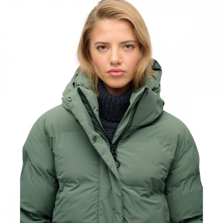 Superdry Hooded Longline Puffer Jacket