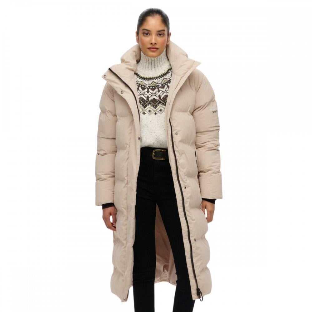 Superdry Hooded Longline Puffer Jacket