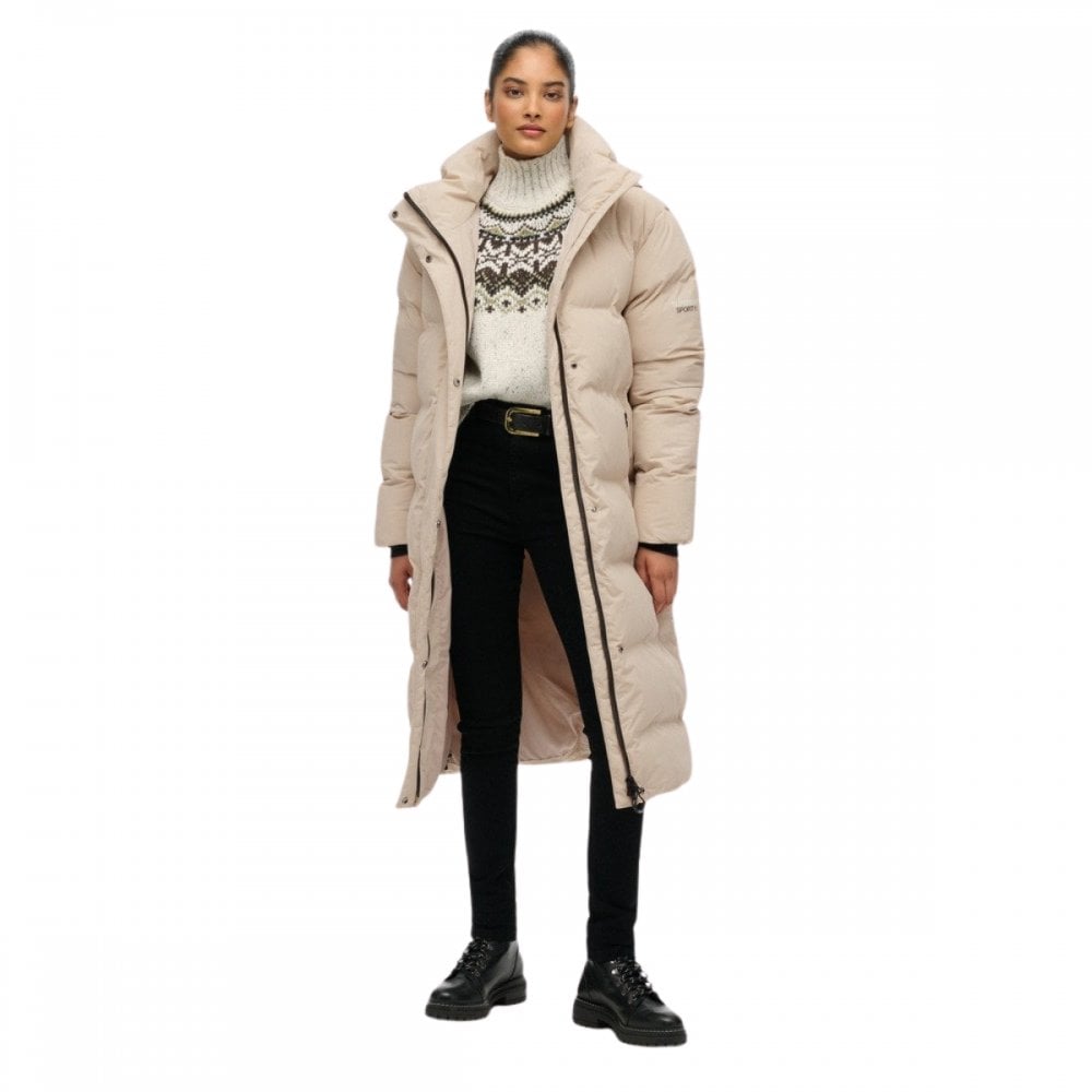 Superdry Hooded Longline Puffer Jacket