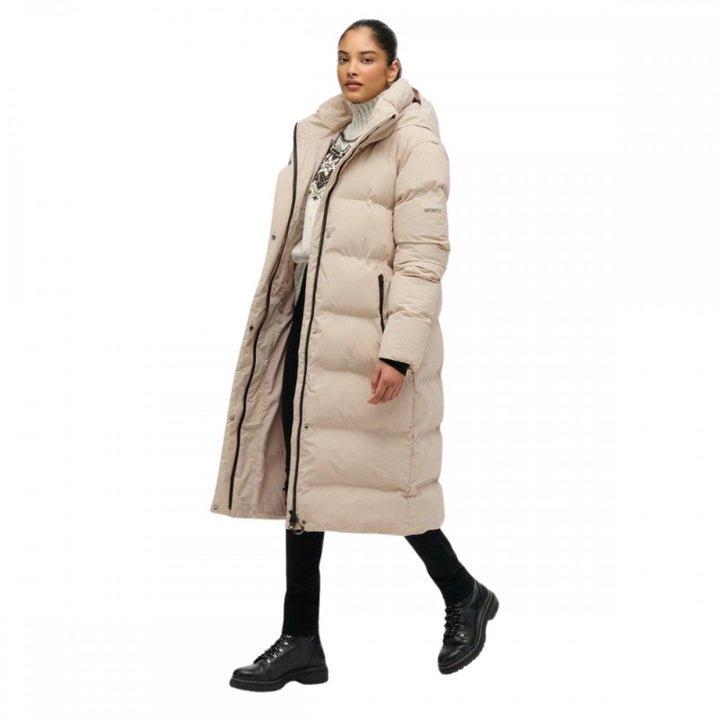 Superdry Hooded Longline Puffer Jacket