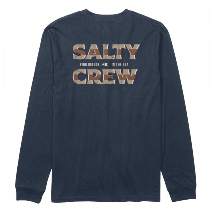 Salty Crew Offset L/S Tee