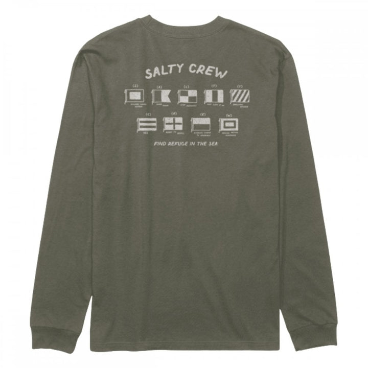 Salty Crew Call Sign L/S Tee