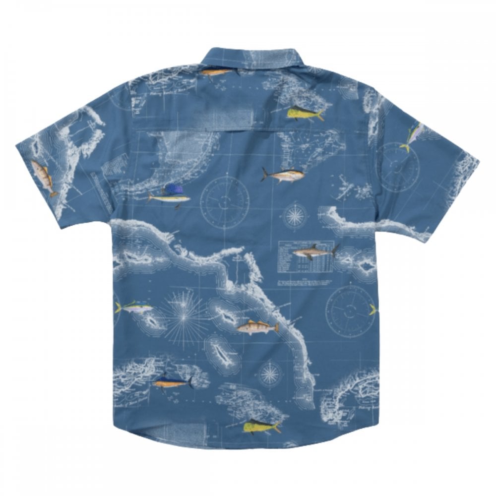 Salty Crew Flagship Uv Button Up Shirt