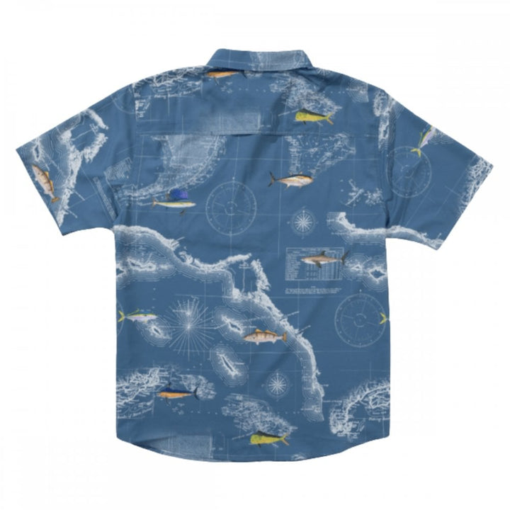 Salty Crew Flagship Uv Button Up Shirt