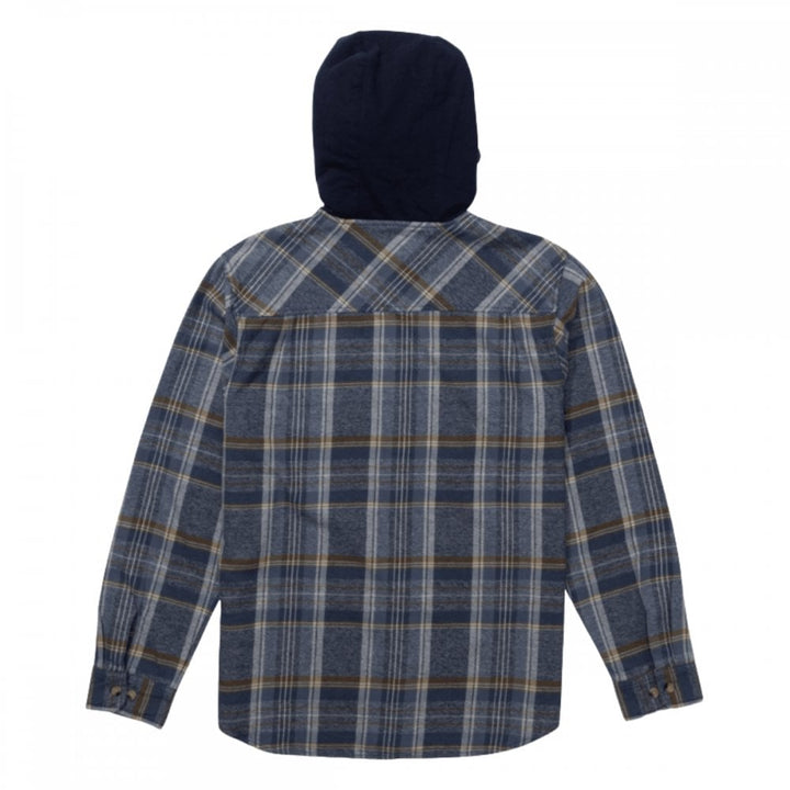 Salty Crew Whitewash Hooded Flannel
