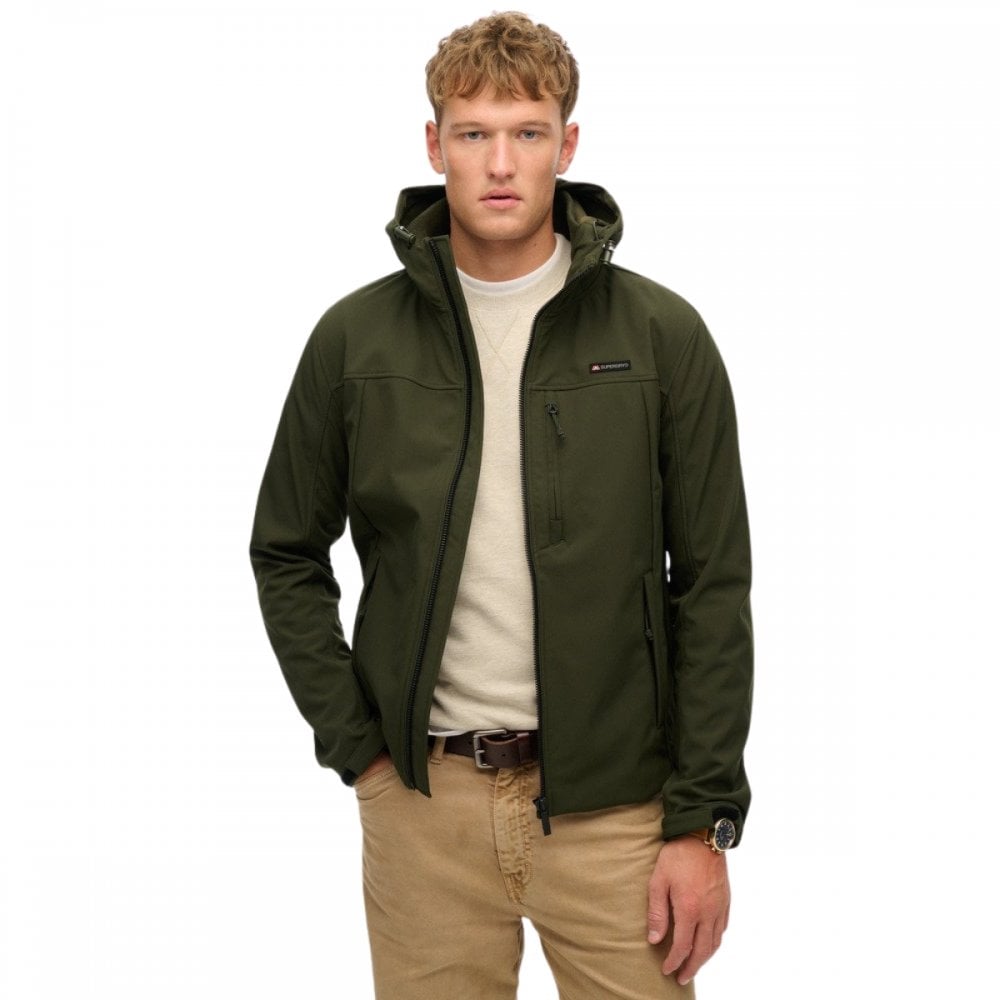 Superdry Hooded Soft Shell Trekker Jacket