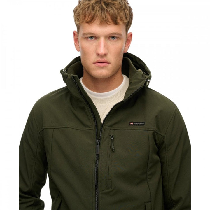 Superdry Hooded Soft Shell Trekker Jacket