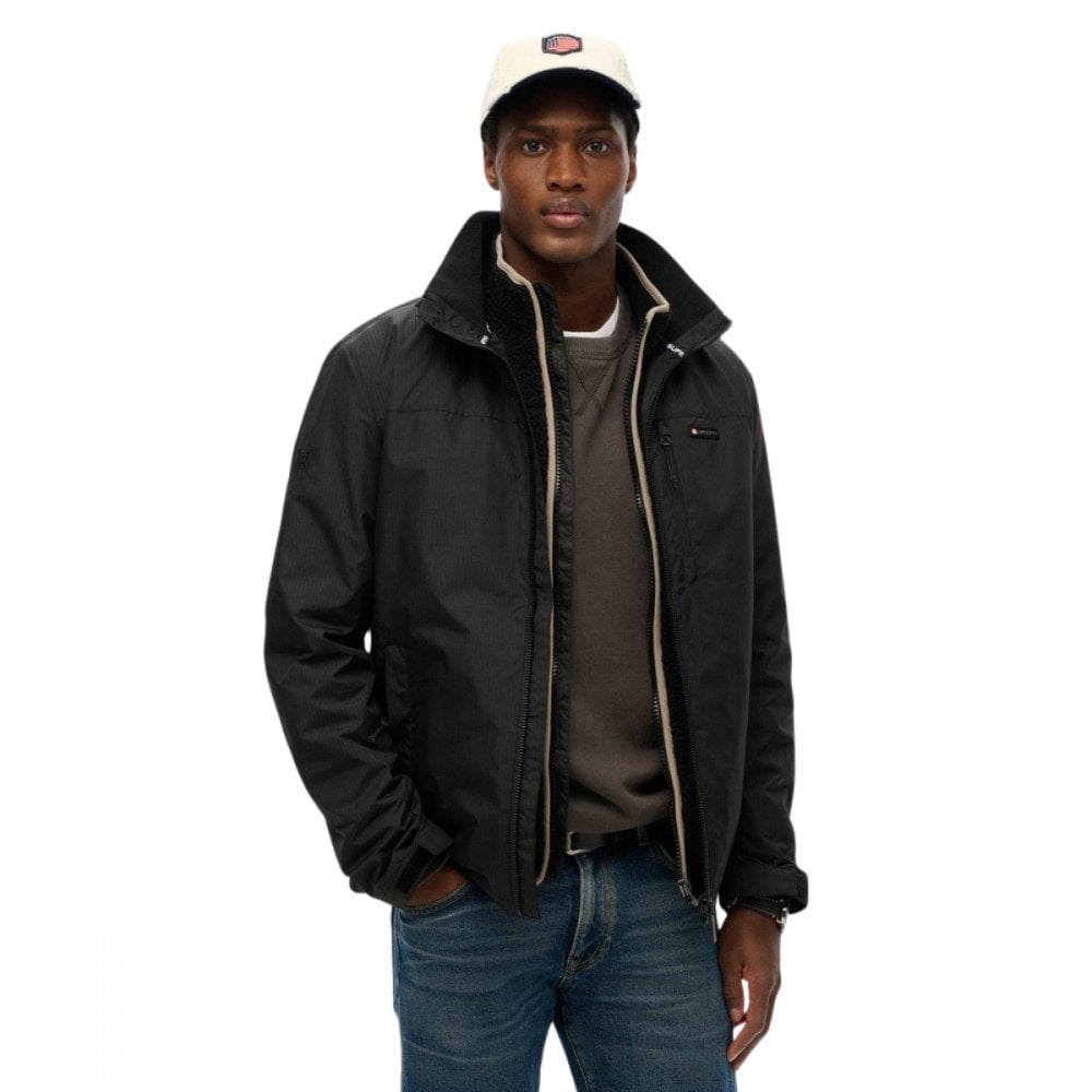 Superdry Non Hood Logo Windbreaker