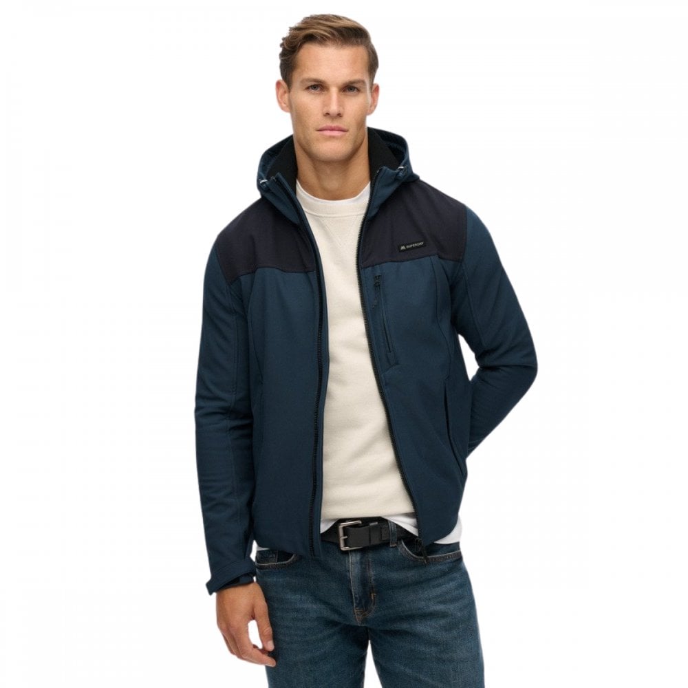 Superdry Hooded Soft Shell Trekker Jacket