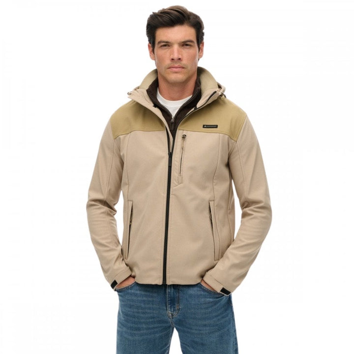 Superdry Hooded Soft Shell Trekker Jacket