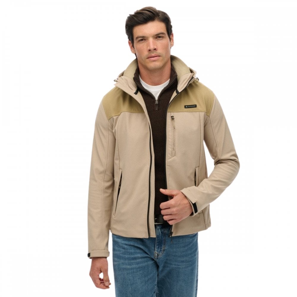 Superdry Hooded Soft Shell Trekker Jacket