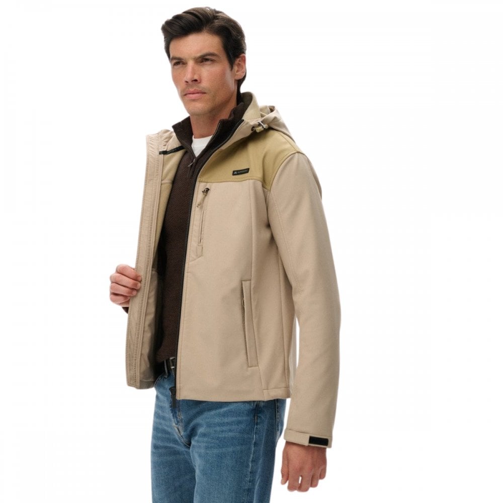 Superdry Hooded Soft Shell Trekker Jacket