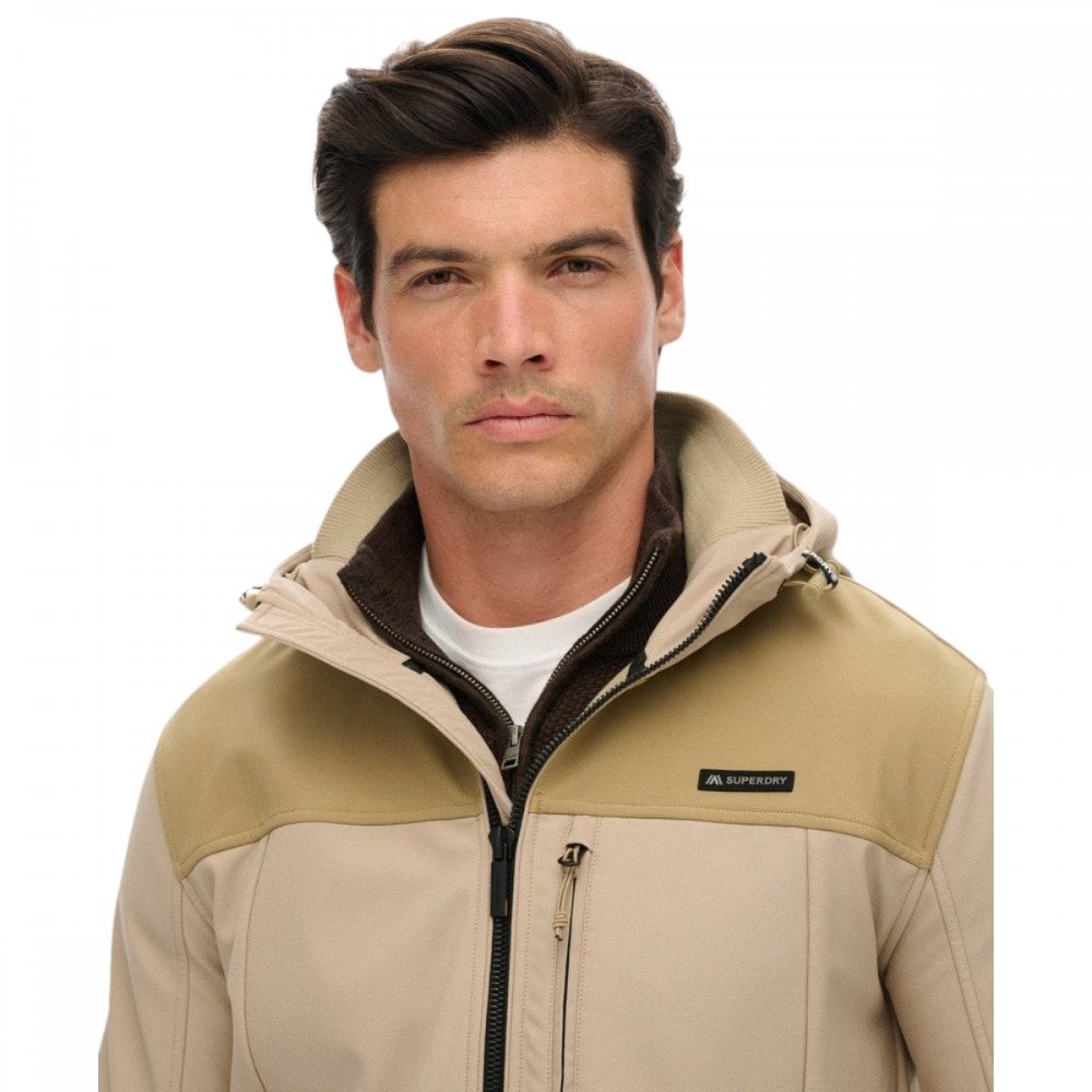 Superdry Hooded Soft Shell Trekker Jacket