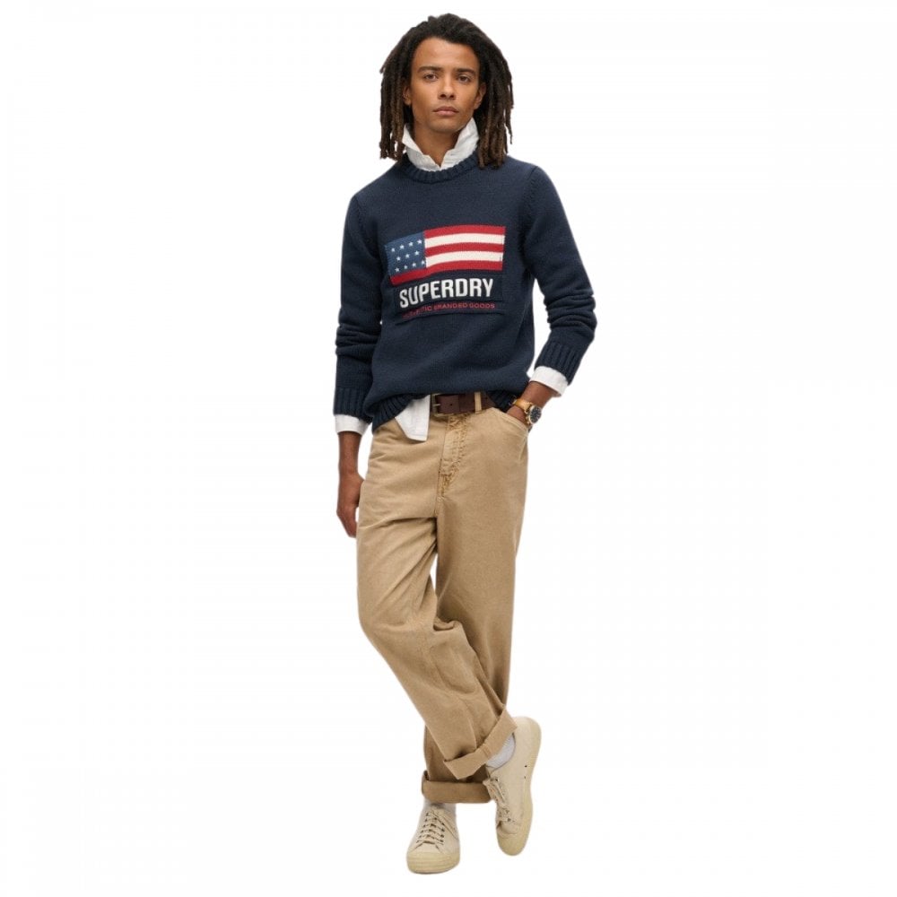 Superdry Vintage Athletic Knit Jumper