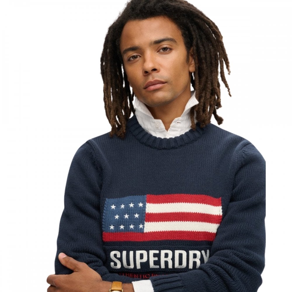 Superdry Vintage Athletic Knit Jumper